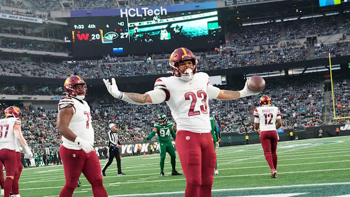 Commanders RB Chris Rodriguez Jr. 'Becoming Comfortable' Despite Mounting Losses