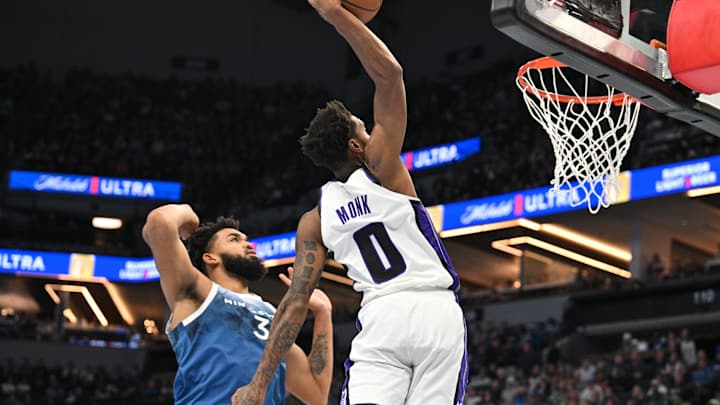 Kings' Malik Monk Highlighted Twice in NBA's Top 10 Dunks of Season
