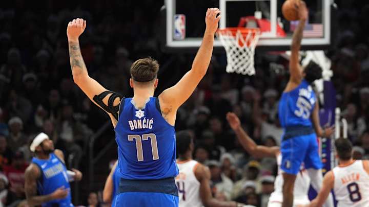 Luka Doncic Drops 50 Burger as Mavericks Surge Past Suns