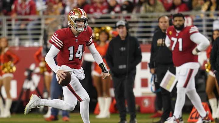 Kyle Shanahan Says Sam Darnold did a "Real Good Job" vs. the Ravens