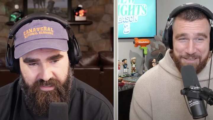 Jason Kelce Had a Comically Awkward Moment After Bashing Travis Kelce’s Christmas Gifts to Teammates