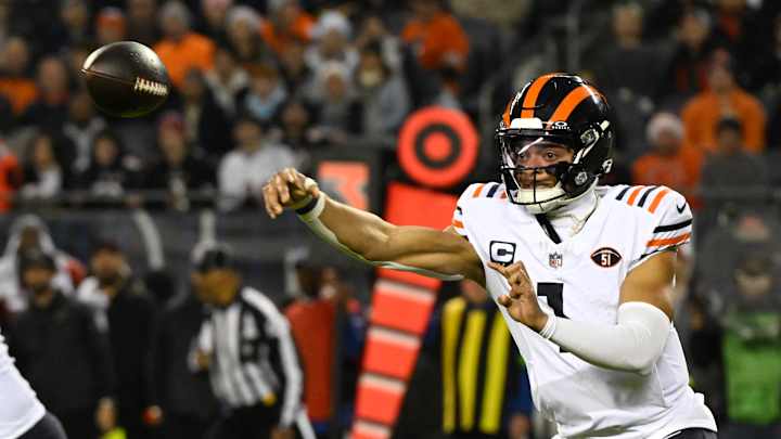 Measured Improvement for Justin Fields