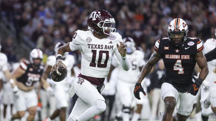 Halftime: Texas A&M Aggies Trail Big Against Oklahoma State Cowboys In Texas Bowl Halftime: Texas A&M Aggies Trail Big Against Oklahoma State Cowboys In Texas Bowl