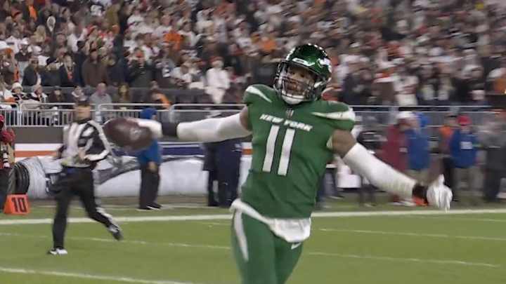 Former Florida State Star Turns First Career Interception Into Touchdown For Jets