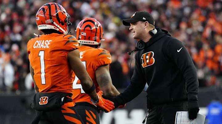 Zac Taylor Reacts to Ja'Marr Chase's Comments About Chiefs Secondary