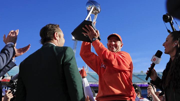 Dabo Swinney Touts Clemson’s Stock Is Soaring After Win vs. Kentucky Dabo Swinney Touts Clemson’s Stock Is Soaring After Win vs. Kentucky