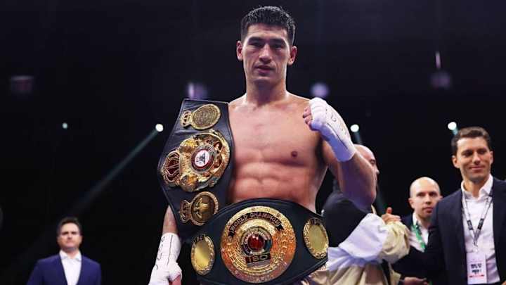 Dmitry Bivol Defeats Lyndon Arthur.
