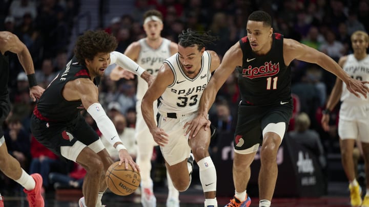 'Stuck in the Mud!' Spurs Slow Start Crushes San Antonio vs. Blazers