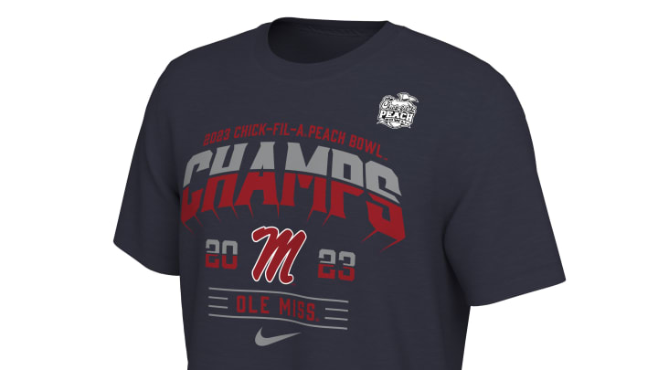 Ole Miss Rebels 2023 Peach Bowl Championship Gear, how to buy