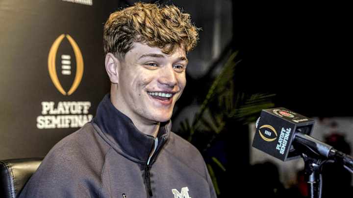 JJ McCarthy Will Be At Least A Top Ten Pick JJ McCarthy Will Be At Least A Top Ten Pick