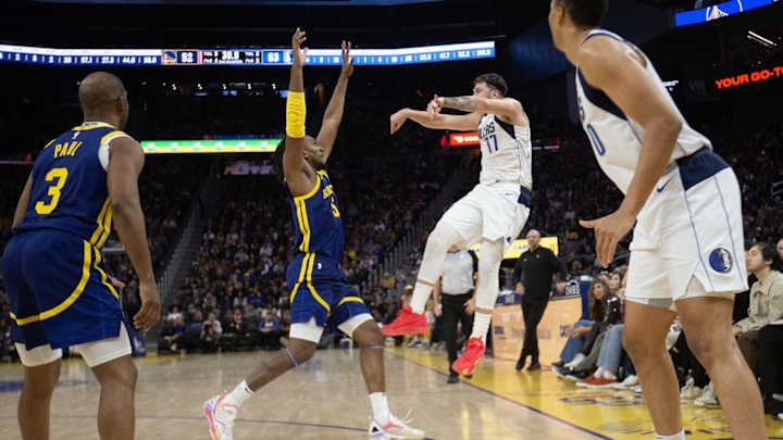 Luka Doncic's 39 Points & 10 Assists Lead Mavs to Road Win vs. Warriors