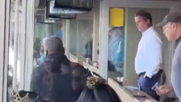 WATCH: David Tepper Appears to Throw Drink on Jaguar Fans