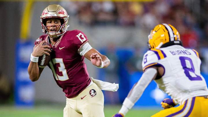 LSU Football Player Takes Shot at Jordan Travis, FSU Football