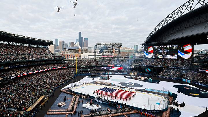 Kraken Walk Out to NHL Winter Classic as Fish Are Tossed in Very Seattle Moment Kraken Walk Out to NHL Winter Classic as Fish Are Tossed in Very Seattle Moment