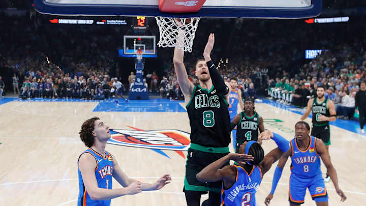 Kristaps Porzingis Calls Celtics Matchup vs. Thunder ‘A Great Experience'