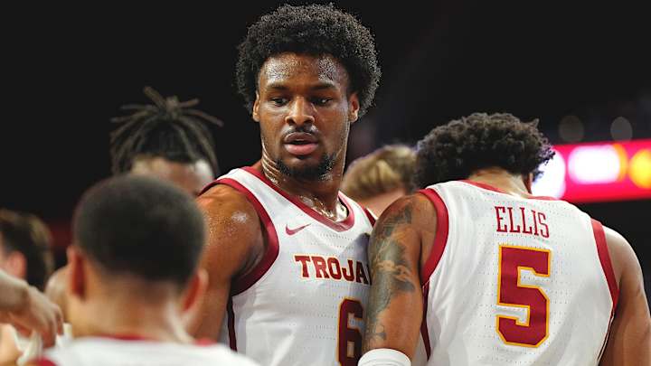 From Highlight Dunk to Stellar Defense, Bronny James Continues to Impress in USC Win