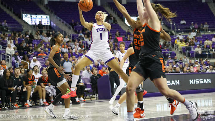 TCU Women's Basketball: Horned Frogs Come Up Short Against Oklahoma State