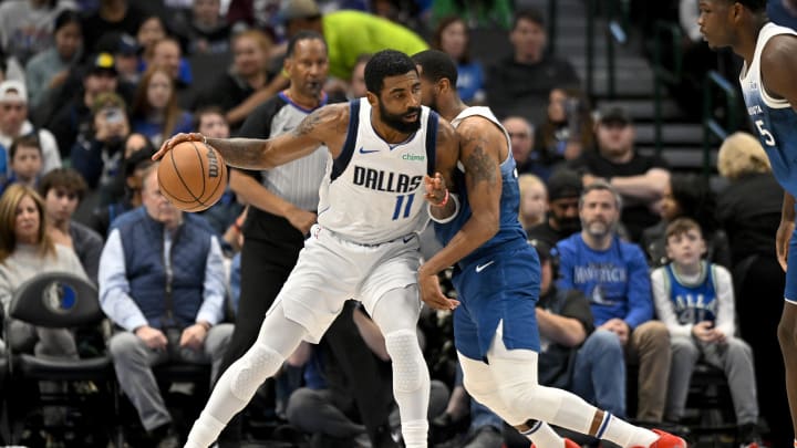 Kyrie Irving helps Mavericks close out win over Timberwolves Kyrie Irving helps Mavericks close out win over Timberwolves