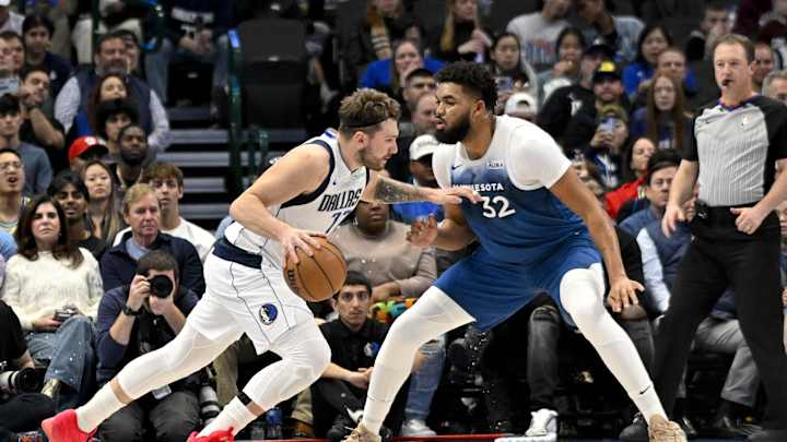 Doncic, Irving Combine for 69 Points, Leading Mavs Victory Over Timberwolves
