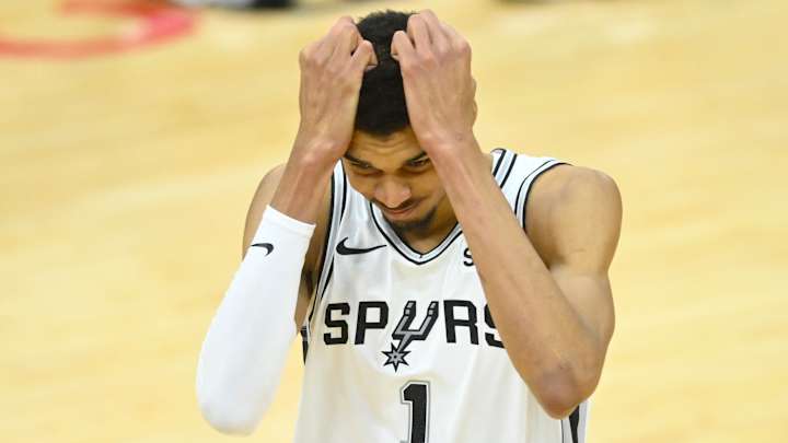 Spurs Rookie Victor Wembanyama Going Viral for Reaction to Cavs Loss