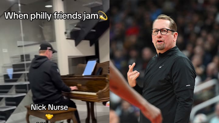 Former Raptors Coach Links up With Rock Band in Philadelphia