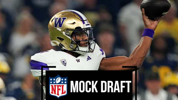 2024 NFL Mock Draft: Penix Slides Out of Top Ten