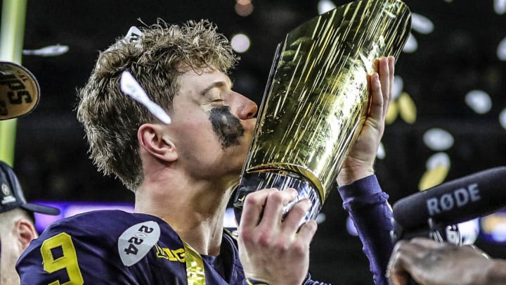 JJ McCarthy Declares For NFL Draft JJ McCarthy Declares For NFL Draft