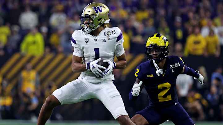 Washington’s Rome Odunze Deftly Trolled Oregon Fans in Most Petty Way Possible
