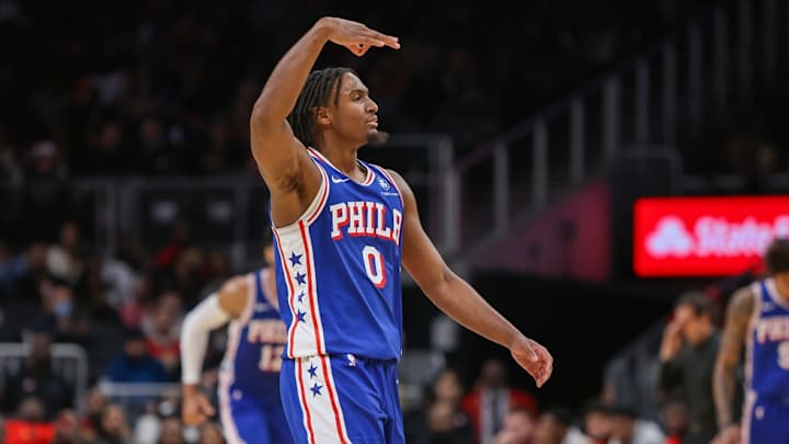 76ers News: Tyrese Maxey Posts Rare Stat Line in Matchup vs. Hawks 76ers News: Tyrese Maxey Posts Rare Stat Line in Matchup vs. Hawks
