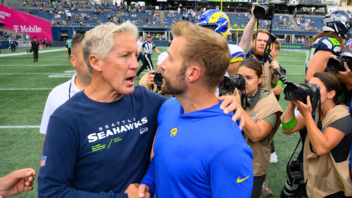 'Holy S---!' Rams Coach McVay Reacts to Seahawks' Pete Carroll Firing 'Holy S---!' Rams Coach McVay Reacts to Seahawks' Pete Carroll Firing