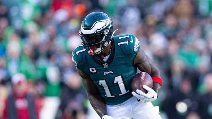 Injury Status of Eagles' Star Wide Receivers Looms Large as Bucs Playoff Game Approaches