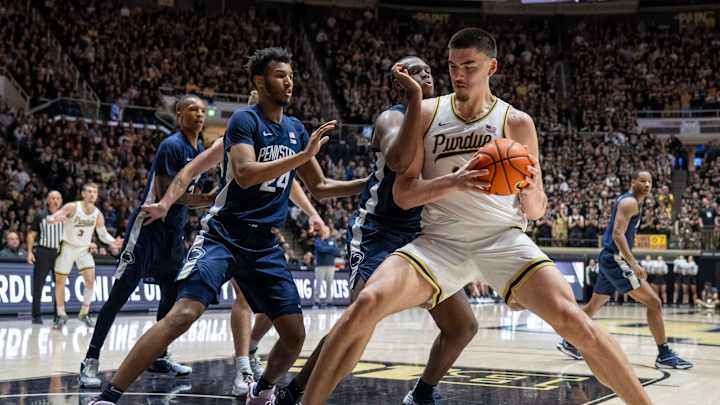 Penn State Can't Contain Zach Edey at No. 1 Purdue Penn State Can't Contain Zach Edey at No. 1 Purdue