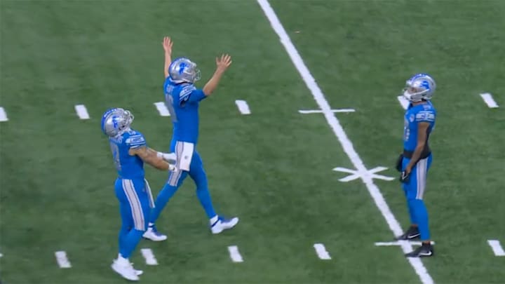 Jared Goff Brought Fans to Tears During Final Seconds of Lions’ First Playoff Win in 32 Years
