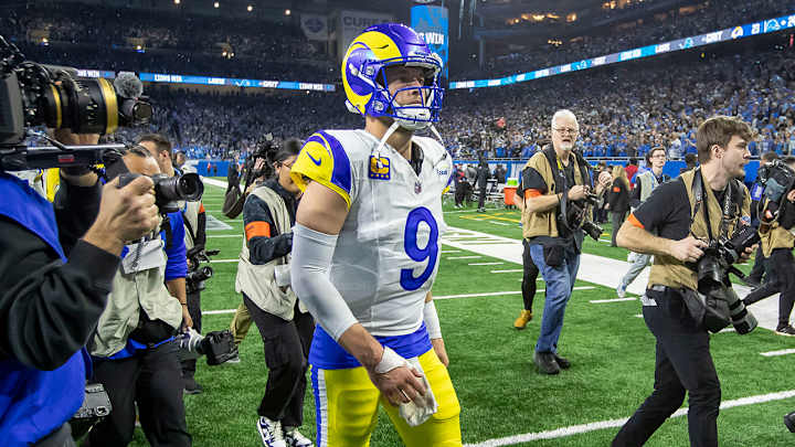 Rams’ Matthew Stafford ‘Not Worried’ By Lions Fans Booing Him During Wild-Card Round