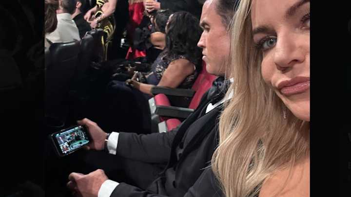 Eagles Superfan Rob McElhenney Was Glued to Playoff Game While Sitting in Crowd at Emmy Awards