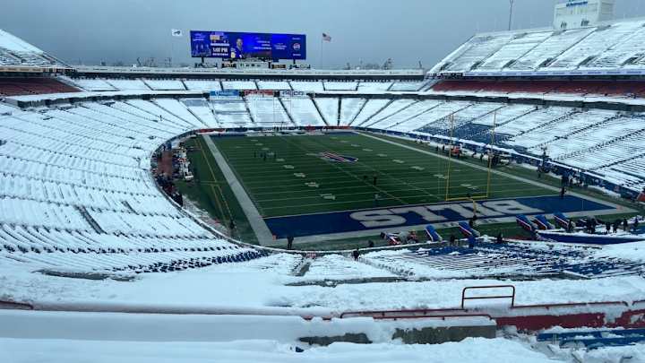 Steelers Weather Update: Bills Stadium Covered in Snow