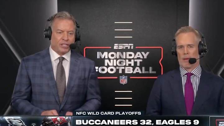 Troy Aikman Didn’t Hold Back on Eagles After Their Ugly Playoff Loss to Buccaneers Troy Aikman Didn’t Hold Back on Eagles After Their Ugly Playoff Loss to Buccaneers