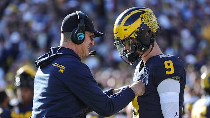 Jim Harbaugh Makes Wild J.J. McCarthy Draft Prediction Jim Harbaugh Makes Wild J.J. McCarthy Draft Prediction