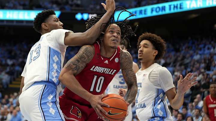 Louisville's Upset Bid at North Carolina Falls Short