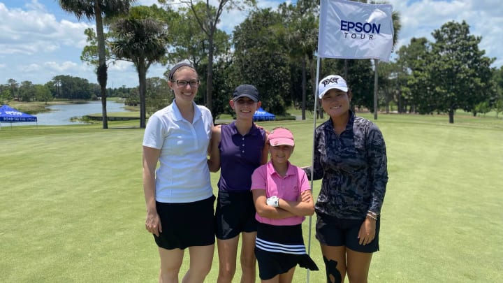 Nine-Year-Old Stars in Epson Tour Pro-Am, Inspired to Turn Pro By Winner