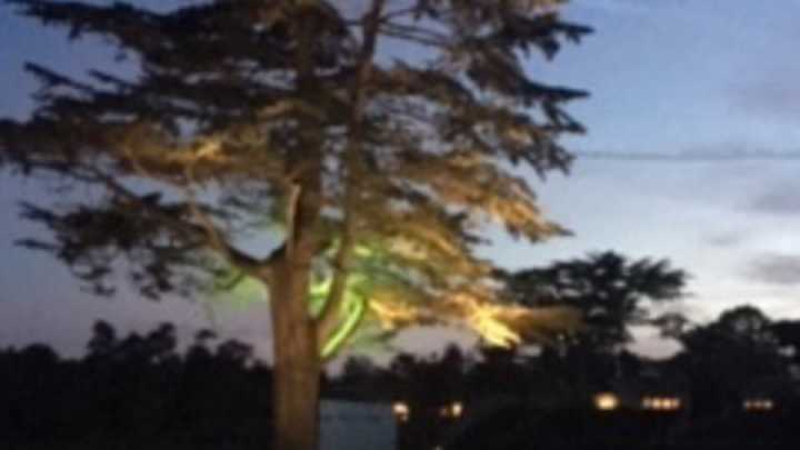 An illuminating evening at Pebble Beach