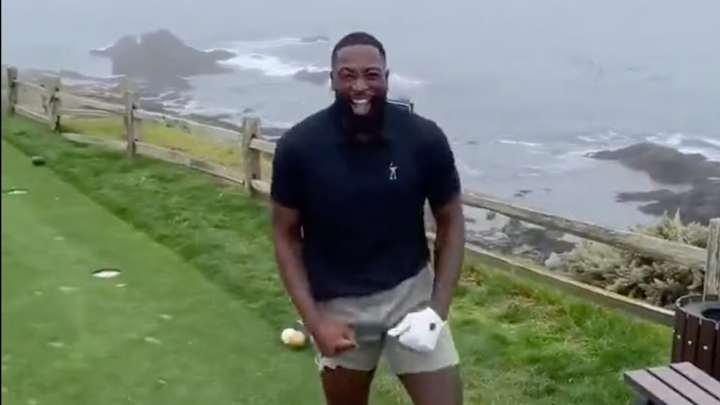 Dwyane Wade Made Hole-in-One at Pebble Beach, and His Reaction Was Priceless Dwyane Wade Made Hole-in-One at Pebble Beach, and His Reaction Was Priceless