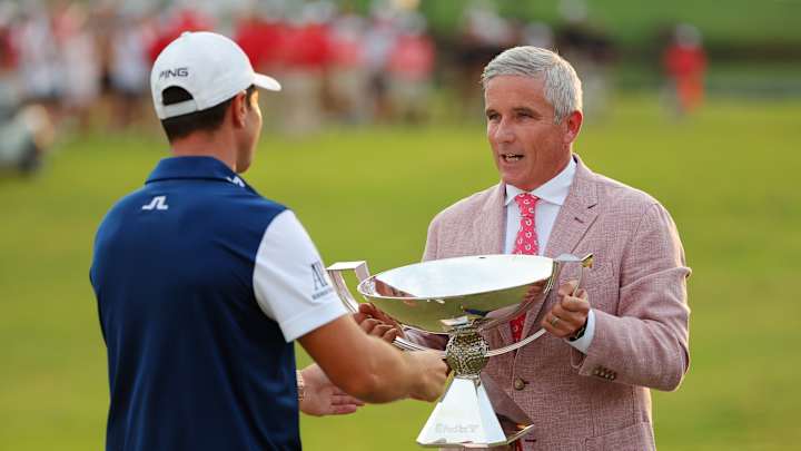 PGA Tour Commissioner Jay Monahan Gets Cold Reception at Tour Championship