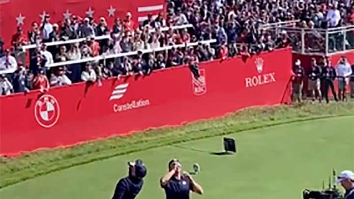 Yes, Justin Thomas and Daniel Berger Chugged Beers on the Tee at the Ryder Cup