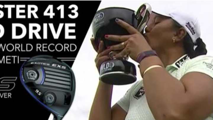 Monster 413 Yard Drive Sets New World Record by Phillis Meti and Exotics EXS Driver