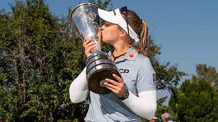 Brooke Henderson Wins Second Major at Evian Championship