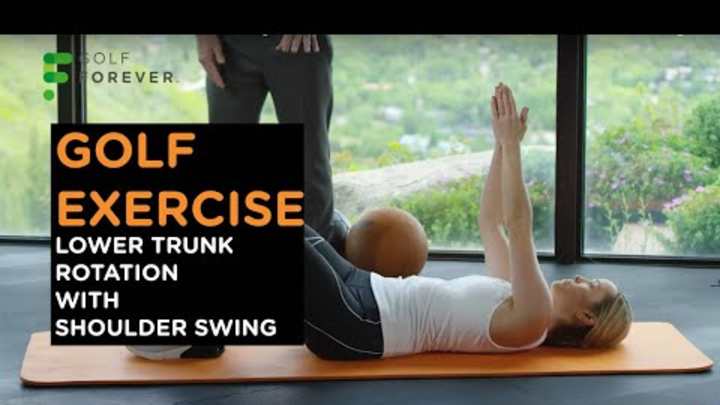 Lower Trunk Rotation with Shoulder Swing - Exercise Demonstration