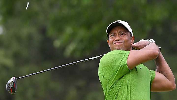 Fighting Through Pain to Make a Cut in Another Major, Tiger Woods Can Smile