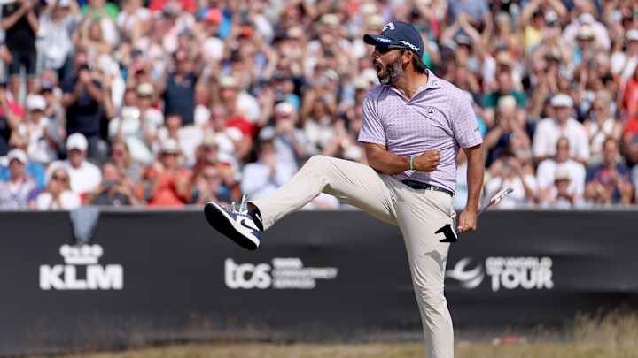 DP World Tour Player Had Absolutely Epic Celebration After Ninth Career Victory