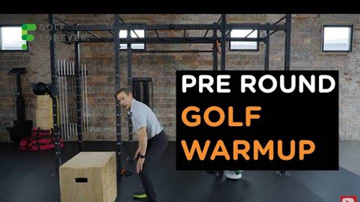 8-minute golf warmup